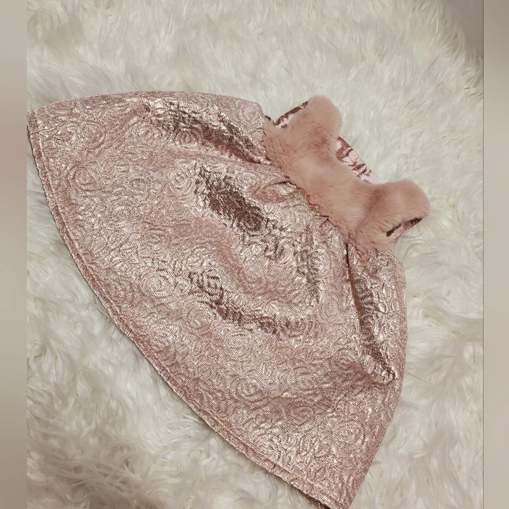 Nwot The Children's Place Pink Shimmer Dress